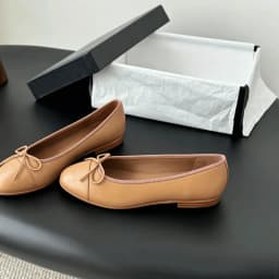 High Color scheme Ballet Flats Women Spring Autumn Denim Blazer Leather Bow Round Toe Comfortable Shoes Women ballet shoes
