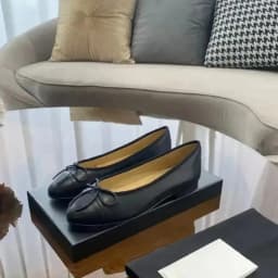 High Color scheme Ballet Flats Women Spring Autumn Denim Blazer Leather Bow Round Toe Comfortable Shoes Women ballet shoes