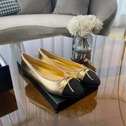 High Color scheme Ballet Flats Women Spring Autumn Denim Blazer Leather Bow Round Toe Comfortable Shoes Women ballet shoes