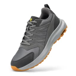 FitVille Men's Extra Wide Toe Box Orthopedic Sneakers, Lightweight Arch Support Hiking Walking Running Footwear, Comfort Shoes for Flat Feet, Swollen Feet & Bunions