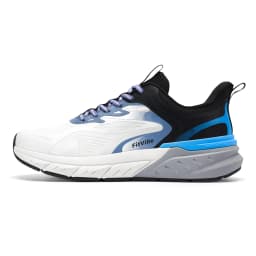 FitVille Men's Sports Shoes Wide Toe Walking Shoes for Men Breathable Cushioned Casual Sneakers for Swollen Feet Arch Support