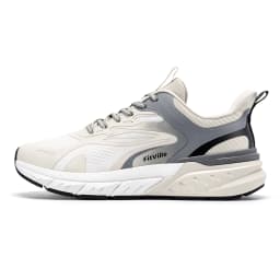 FitVille Men's Sports Shoes Wide Toe Walking Shoes for Men Breathable Cushioned Casual Sneakers for Swollen Feet Arch Support
