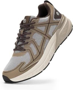 FitVille Men's Extra Wide Width Walking Athletic Sneakers, Non-Slip Gym Workout Shoes Featuring Thicker Cushioning & Bouncy Support, Comfort Footwear for Wide Feet & Sore Feet