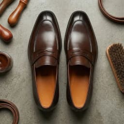 Men Loafer Casual Shoes Calf Leather Waterproofing Materials Formal Dress Shoes Oxfords for Men