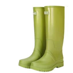 Rain Shoes Women's New Fashion High Tube Water Shoes Outdoor Hiking Non-slip Rain Boots Rubber Shoes Wear-resistant Water Boots