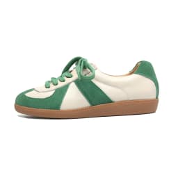 NEW TREND 2026 Fashion Spring Autumn Cow Suede Women Sneakers Splicing Ladies Cross Strap Platform Green Red Brown Casual Shoes