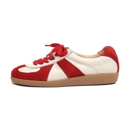 NEW TREND 2026 Fashion Spring Autumn Cow Suede Women Sneakers Splicing Ladies Cross Strap Platform Green Red Brown Casual Shoes