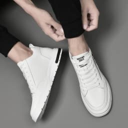 Elevator Shoes Men Heightening Shoes Genuine Leather Height Increase 6-8-10cm Lifting Man Height Increasing Mens Casual Sneakers