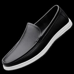 High Quality Genuine Leather Shoes Massage Soles Office Commuting Men's Business Shoes Interview Versatile Men's Driving Shoes