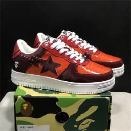 A BATHING APE Men Women Shark None-Slip Skateboarding Shoes Outdoor Causal Bapesta Sports Walking Sneakers