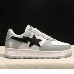 A BATHING APE Men Women Shark None-Slip Skateboarding Shoes Outdoor Causal Bapesta Sports Walking Sneakers