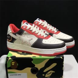 A BATHING APE Men Women Shark None-Slip Skateboarding Shoes Outdoor Causal Bapesta Sports Walking Sneakers