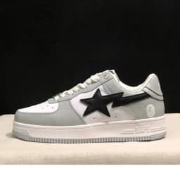 A BATHING APE Men Women Shark None-Slip Skateboarding Shoes Outdoor Causal Bapesta Sports Walking Sneakers