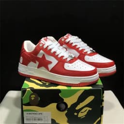 A BATHING APE Men Women Shark None-Slip Skateboarding Shoes Outdoor Causal Bapesta Sports Walking Sneakers