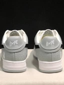 A BATHING APE Men Women Shark None-Slip Skateboarding Shoes Outdoor Causal Bapesta Sports Walking Sneakers