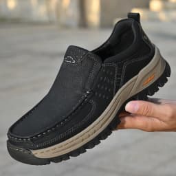 Brand Men Shoes High Quality Genuine Leather Men's Casual Shoes Slip On Comfort Business Man Flats Shoes Outdoor Men Work Shoes