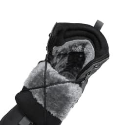 Men's Winter High-Top Snow Boots with Fleece Lining Thickened Waterproof Non-Slip Warm and Cold-Resistant Cotton Work Shoes