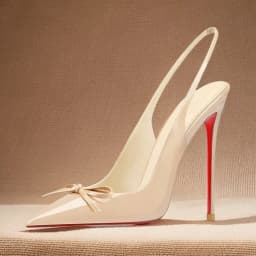 Black New Patent Leather Pointed Small Bow Back Empty Style Plus Size Socialite High-Heeled Sandals Single Shoe