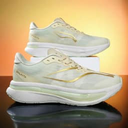 Professional racing shoes, lightweight, breathable, cushioned, Chunta rebounding, mesh surface, shock-absorbing, lightweight