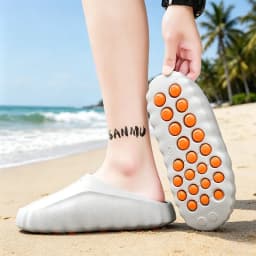 YUYIN Men's Lightweight Outdoor Casual Slippers Women's Summer Soft EVA Slides Female Male Couples Outdoor Street Sandals