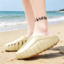 YUYIN Men's Lightweight Outdoor Casual Slippers Women's Summer Soft EVA Slides Female Male Couples Outdoor Street Sandals