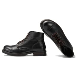 Precision Stitch Boots Men Vegetable Tanned Leather Horseriding Shoes Combat Ourdoor Driving Boots
