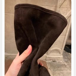 Eilyken Winter Street Style Retro Pleated Knee High Boots Women Designer Round Toe Belt Buckle Square Heels Shoes Botas Mujer