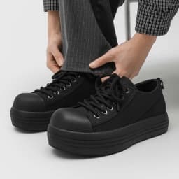 New Men Oversized Casual Shoes Fashionable Thick-soled Retro Men Shoes American Casual Lace-up Sneakers Sizes 38-44 Men Shoes