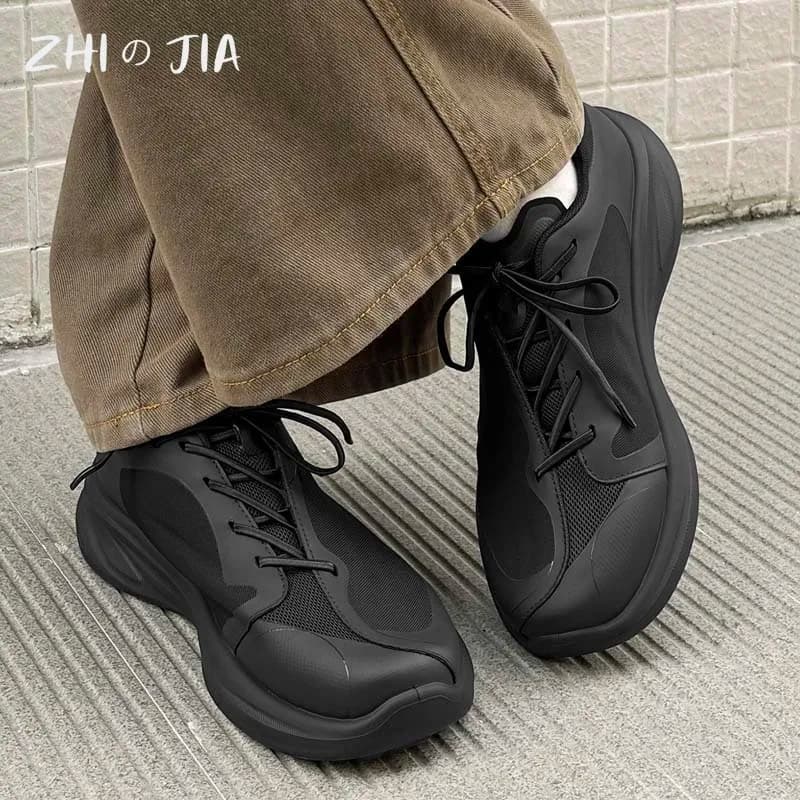 Summer Breathable Men's Shoes Outdoor Leisure Mountaineering Mesh Sports Shoes Fashion Leisure Hiking Footwear 38-46