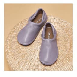 Careaymade-Simple Artistic Handmade Wider Toe Genuine Leather Women's Shoes,Cowhide Low Heel Round Toe Comfortable Single Shoes
