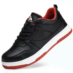 Black Anti Slip And Wear-resistant Casual Safety Shoes Anti-Smash Anti Puncture Work Sneakers Indestructible Shoes Protective