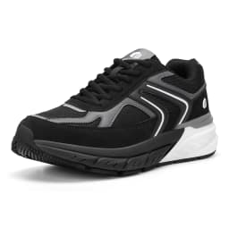 FitVille Extra Wide Shoes For Men Wide Walking Shoes Wide Width Casual Sneakers Comfortable Orthopedic Shoe Arch Support Lightweight For Swollen Feet Plantar Fasciitis Neuropathy