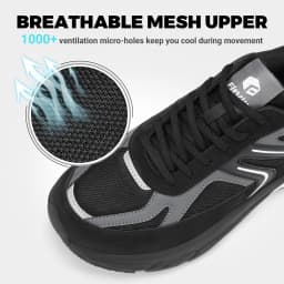 FitVille Extra Wide Shoes For Men Wide Walking Shoes Wide Width Casual Sneakers Comfortable Orthopedic Shoe Arch Support Lightweight For Swollen Feet Plantar Fasciitis Neuropathy
