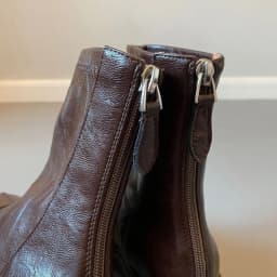 Eilyken Fashion Design Split Stitching Slim Women Ankle Boots Autumn Winter Retro Square Toe Block Heels Back Zipper Shoes