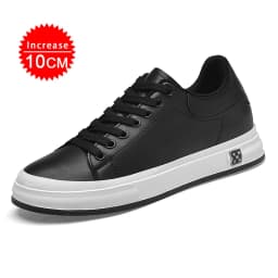 Elevator Shoes Men 6cm 8cm 10cm Lifting Board Shoes White Platform Male Sneakers Hidden Height Increase Sports Casual Shoes 2025