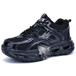 Fashion Women's Safety Shoes Anti-smash Anti-Puncture Work Sneakers Steel Toe Shoes Breathable Lightweight Protection Shoes 2026