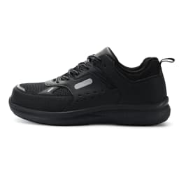 Fitville Extra Wide Toe Work Shoes Indestructable Steel Toe Protective Safety Shoes for Men Slip Resistant Comfortable Sneakers