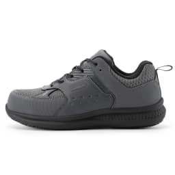 Fitville Extra Wide Toe Work Shoes Indestructable Steel Toe Protective Safety Shoes for Men Slip Resistant Comfortable Sneakers