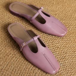 danxuefei plus size 34-41 women's cow leather t-strap slip-on flats summer slides sandals casual female soft comfortable mules