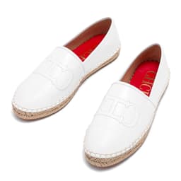 CHCH Loafers Beach Shoes PU Loafers Fisherman Shoes Straw Bottom Shoes