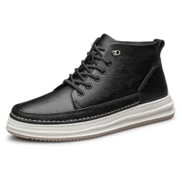 Men  Ankel Boots Elevator Lift Height Increase Insoles 6cm Man Platform Soles Plus Size 38-44