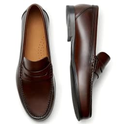 Men's Calf Leather Loafers Breathable Slip-On Casual Moccasins Cowhide Shoes Comfortable Fashion Footwear for Everyday Use