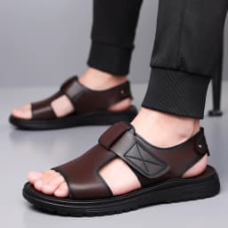 Men's Summer Fashion Sandals Trendy Beach Shoes Thick Bottom Soft Bottom Outdoor Slippers Comfortable Footwear for Men-6189