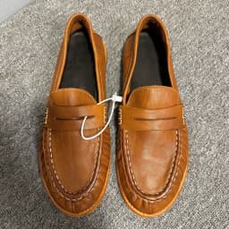 High-end Leather Shoes with Suede Uppers - Men's Streetwear Leather Boat Shoes, Retro lightweight and Breathable Loafers, Casual
