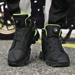 Lexsan Motorcycle Boots Men Leather Motos Breathable Anti Slip Wear-resistant Riders Boots Motorbike Racing Ankle Length Shoes