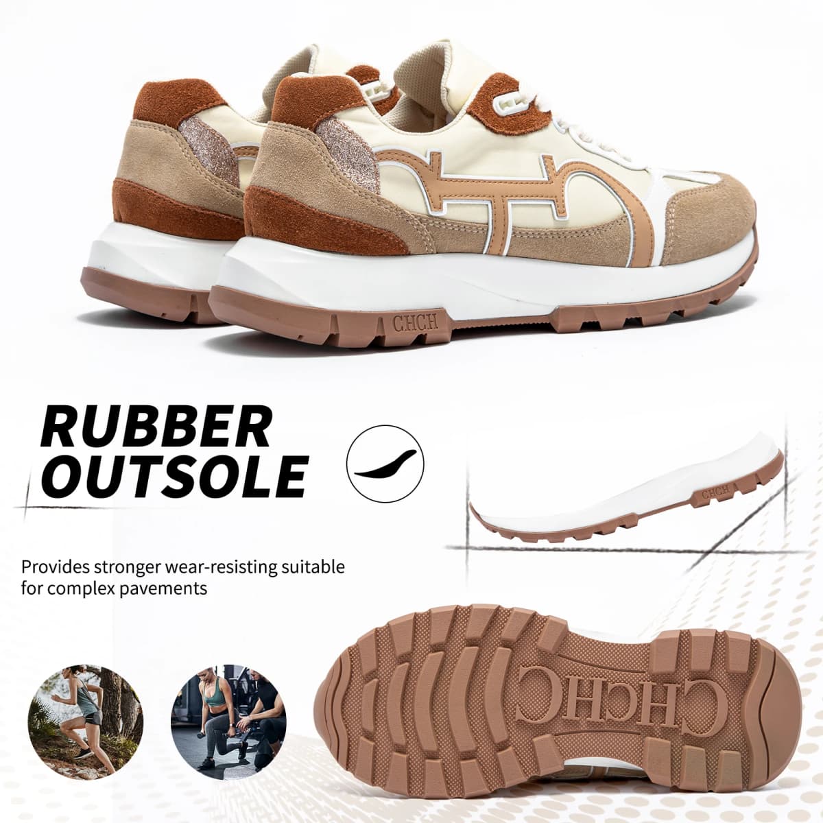 Women Casual Sports Shoes Breathable Lightweight Sneakers Anti-slip Flats Outdoor Running Walking Shoes Female Shoes