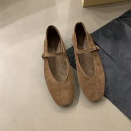 Bailamos Brand New Women Flats Round Toe Shallow Slip On Ladies Casual Ballet Shoes Soft Leather Eelgant Dress Shoes Mujer Size
