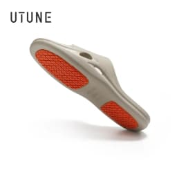 UTUNE-Rubber Non-Slip Sole Slippers for Men and Women Slides for Shower Indoor Bathroom Home Shoe for Pregnant Woman and Elderly
