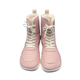 Tipsietoes Barefoot Genuine Leather Winter Middle-High Boots Real Natural Fur Linning Warm Men Women Warmer Light Weight
