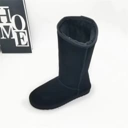 High Boots 2023 New Arrival Winter Mujer Botas Genuine Leather Woman Snow Boots Thick Plush Boots Women's Shoes Warm Shoes